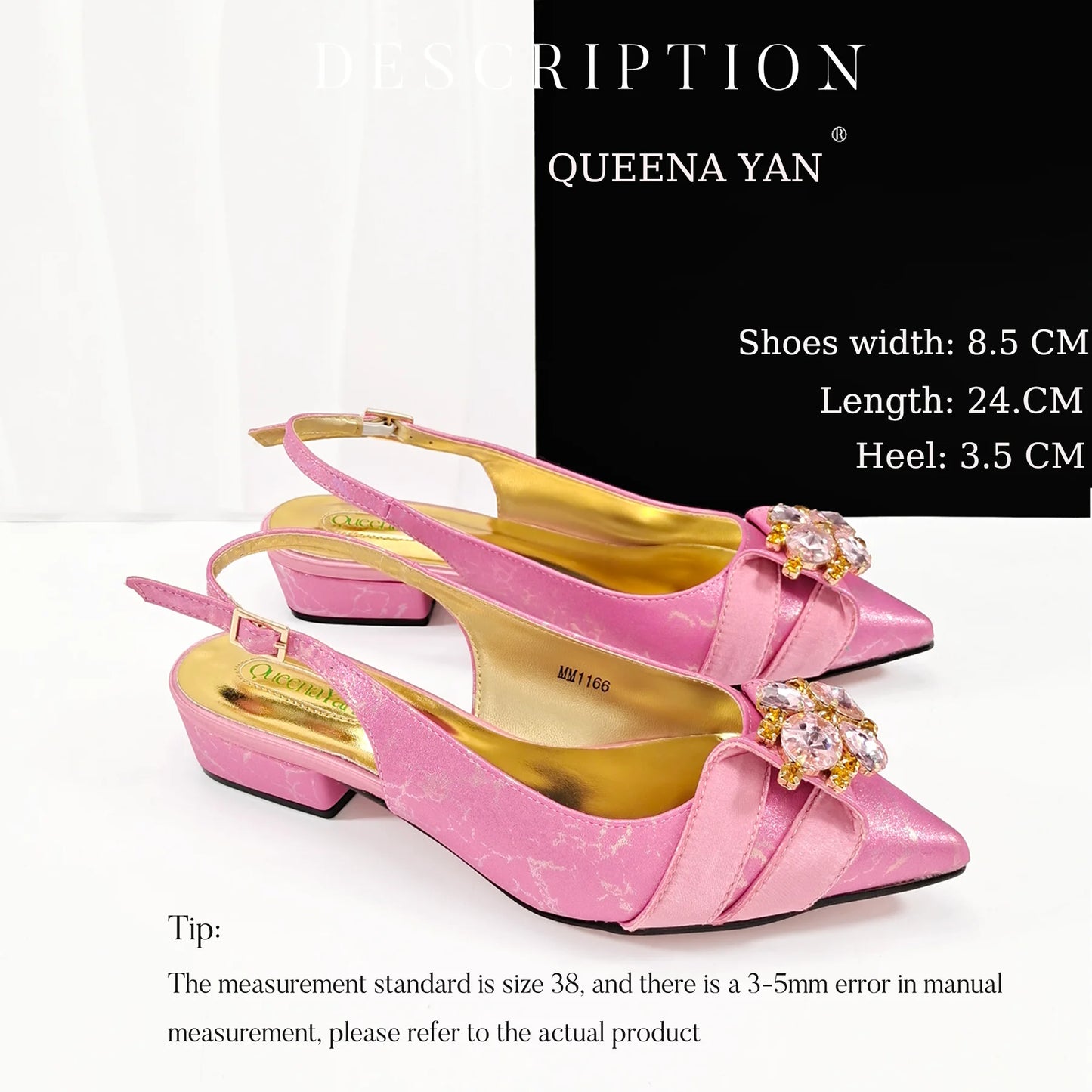 Newest Lemon Green Color Party Weddling Low Heels Pointed Toe Women Shoes and Bag Made of New Bright Materials Comfortable Heels