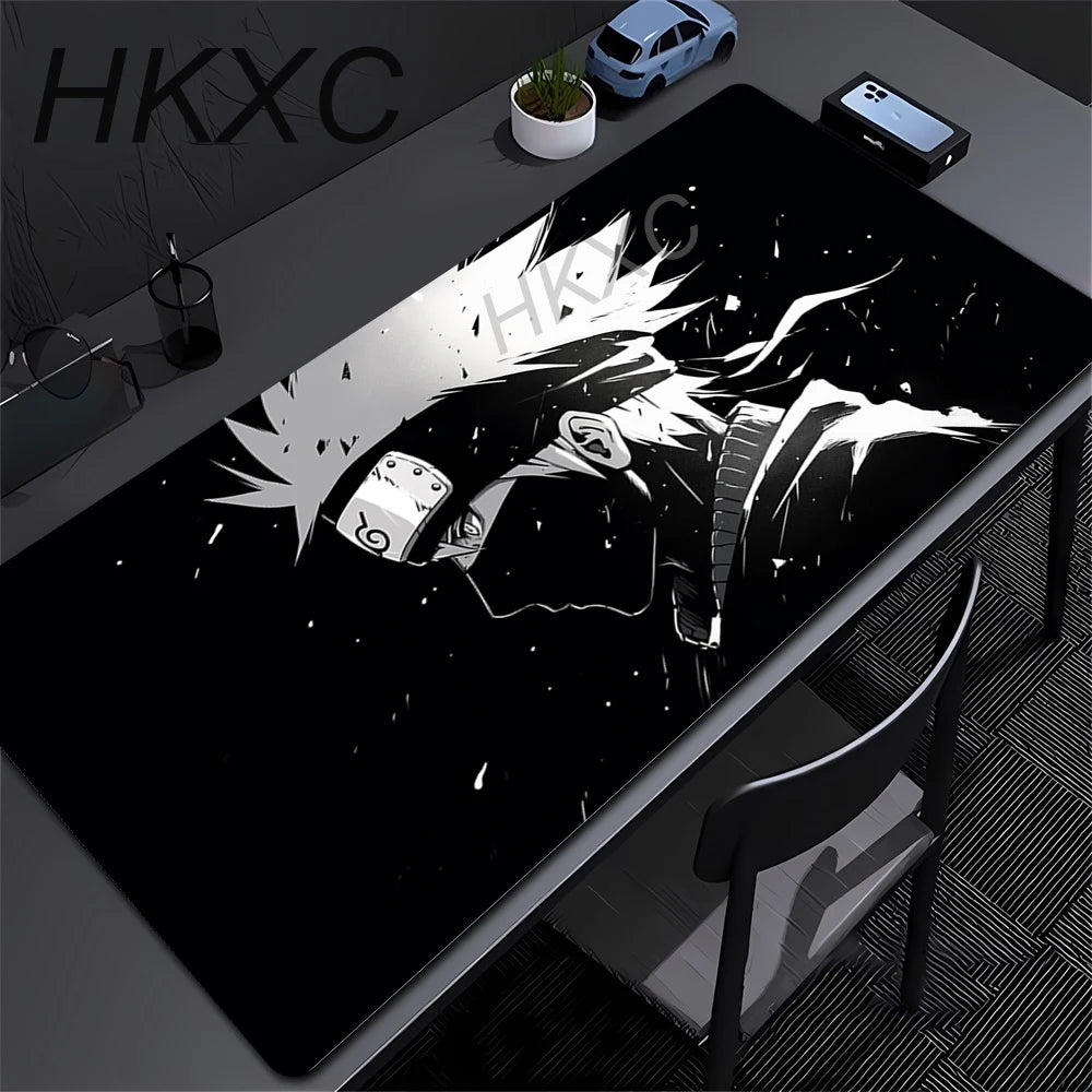 Gamer PC Computer Large 900x400 XXL Desk Mat Naruto Itachi Uchiha Mouse Pads Keyboard Anime Gaming Accessories Mousepad Carpet