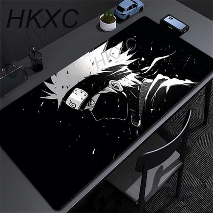 Gamer PC Computer Large 900x400 XXL Desk Mat Naruto Itachi Uchiha Mouse Pads Keyboard Anime Gaming Accessories Mousepad Carpet