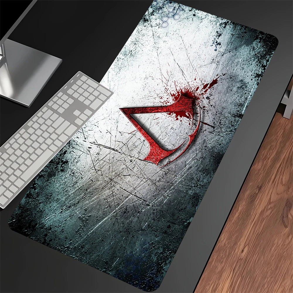 Game Assassin s Creed Mouse Pad Cartoon Lockedge Large Gaming Pad Computer Gamer Keyboard Mat Non-slip Mousepad PC Big Desk Mats