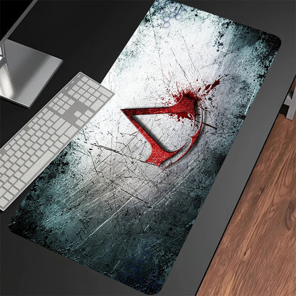 Game Assassin s Creed Mouse Pad Cartoon Lockedge Large Gaming Pad Computer Gamer Keyboard Mat Non-slip Mousepad PC Big Desk Mats
