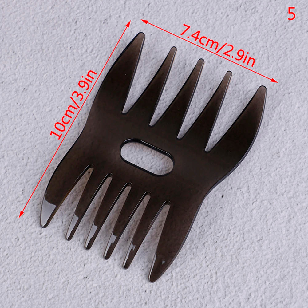 Oil Hair Comb Wide Teeth Hair Comb Classic Oil Slick Styling Hair Brush For Men