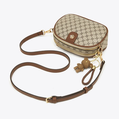 FOXER 2026 Fashion New Women's Shoulder Bag PVC Leather Female Crossbody Bag Chic Daily Lady Cellphone Bag Purse