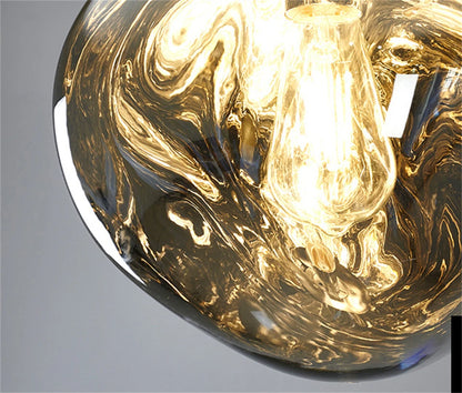 Nordic LED Lava Ceiling Pendant Lamp Glass Pendant Lights Modern Lighting Living Room Indoor Decor Home Fixtures Kitchen Hanging
