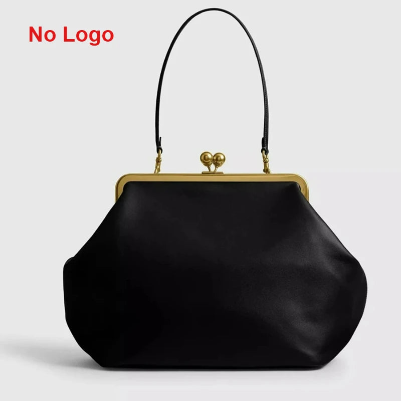 Branded Women's Shoulder Bag Exquisite Irregular Design Seashell Handbag Luxury Large Capacity Clip Clutch Elegant Evening Bag