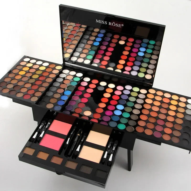 180 Colors Makeup Palette Gift Set Box Blush Lip Stick Long Lasting Cosmetics Kit Primer Luminous Make Up Set