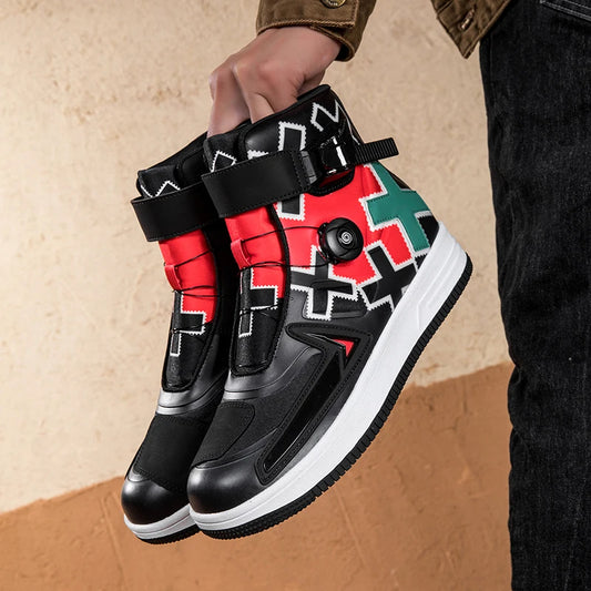 Men Women Biker Shoes Breathable Motorcycle Boots Casual Men's Sneakers Microfiber Motocross Shoes Motorcycle Supplies 2026