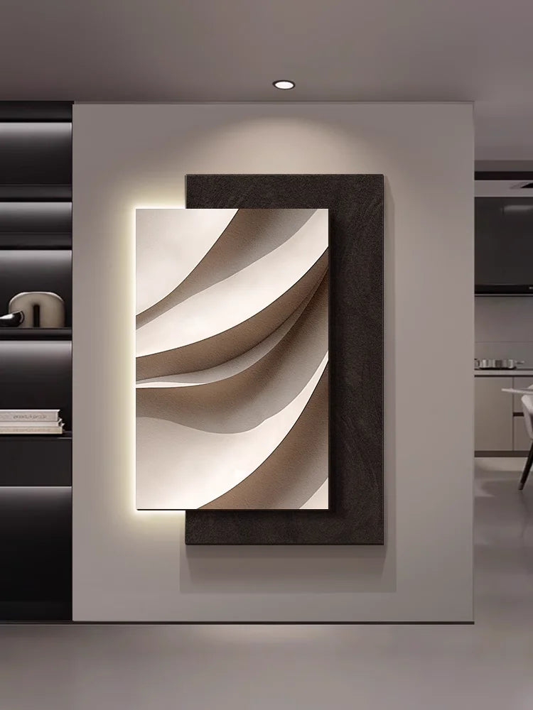 Led Geometric Wall Lamp Italy Designer Square Mounted Sconce For Living Room Resturant Background Wall Decoration Hall Way Light