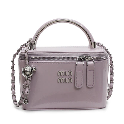 Women Square Handbags 2025 Spring Fashion Chains Crossbody Bags Soft PU Shoulder Bag Ladies Elegant Chic Mini Mobile Phone Bags