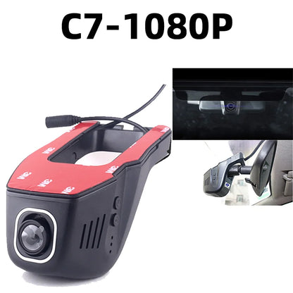 Yanace 1K/2K/4K Dashcam WIFI Car Dvr  Driving Recorder WIFI Connection Parking Monitoring Loop Video HD Night Vision Black Box