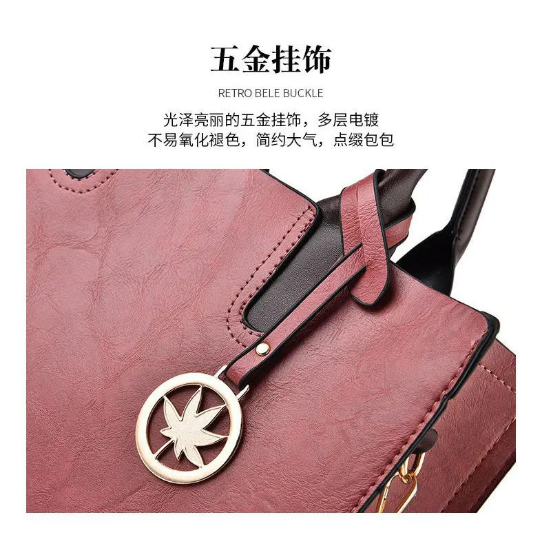 Three-piece set of women's bags Women's shoulder Handbags Bag for 2025 Female luxury designer Casual fashion  bags