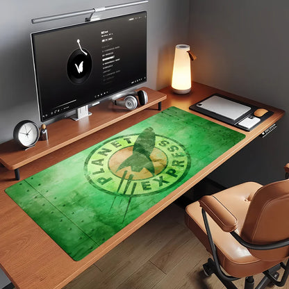 Cartoon F-Futurama-S Mouse Pad Non-slip Rubber Gamer Balance Computer Mat Decoracion Deskmat Laptop Office Large