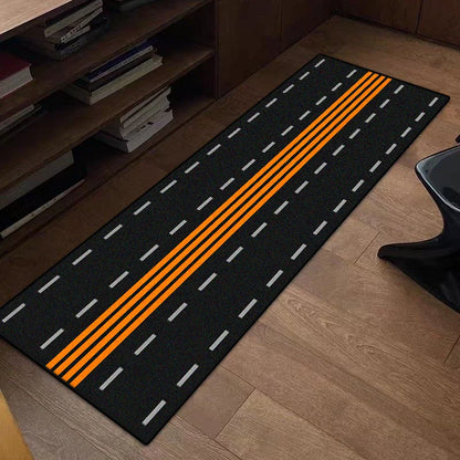 Motorcycle Special Carpet Anti-slip Bedroom Decor Rugs Creative Carpets for Living Room Home Long Strip Floor Mat Washable Rug