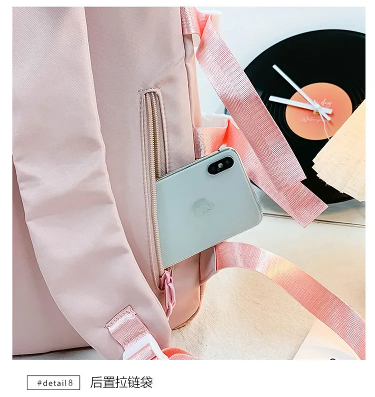 Japanese Kawaii Itabag Women New 2026 Transparent Backpack Women Large Capacity Ita Backpack School Bags for College Student JK