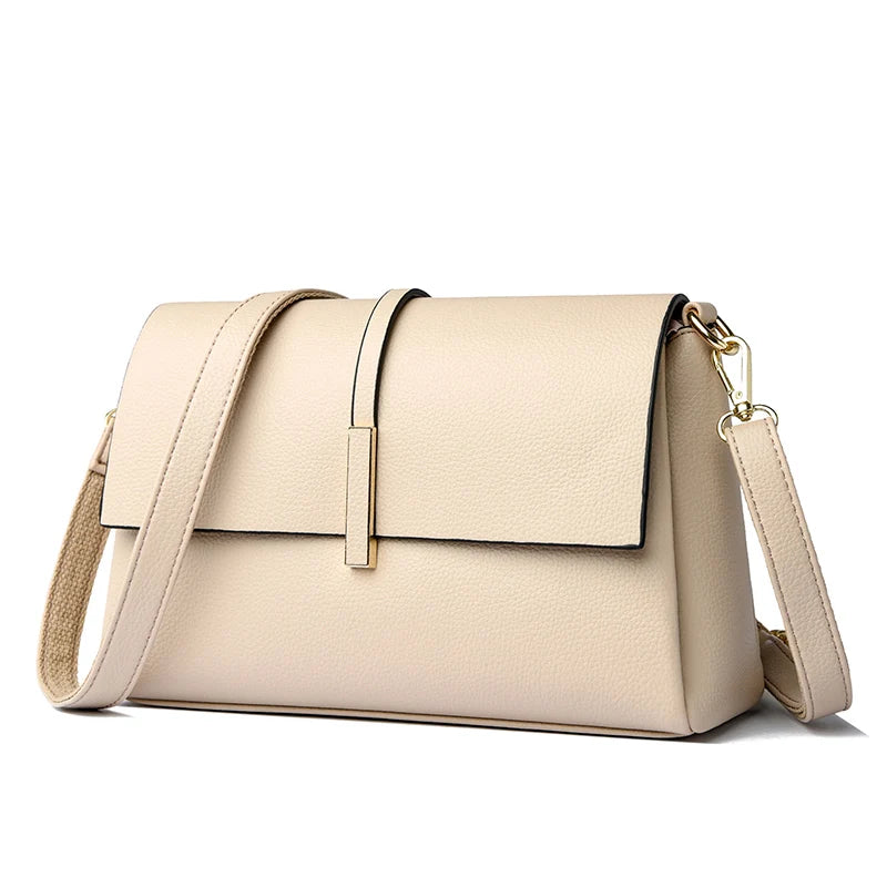Soft Leather Luxury Shoulder Crossbody Bags for Women 2023 Fashion Purses and Handbags Designer Fashion Ladies Messenger Bag Sac