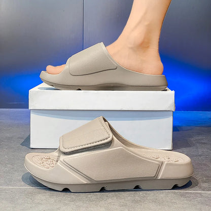 Outdoor Sandals Beach Casual Shoes New Summer Men Massage Slippers Sides Indoor Soft Sole Slides Men Flip-flops Men's Footwear