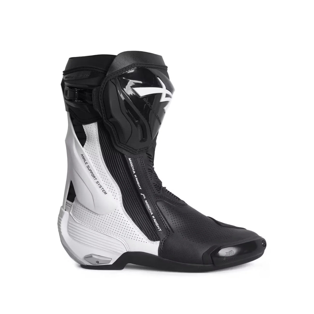 MOCHA SH109 Motorcycle Racing Boots Perforated Summer Breathable Professional Motocross BOTAS Knight Riding Boots CE Certified