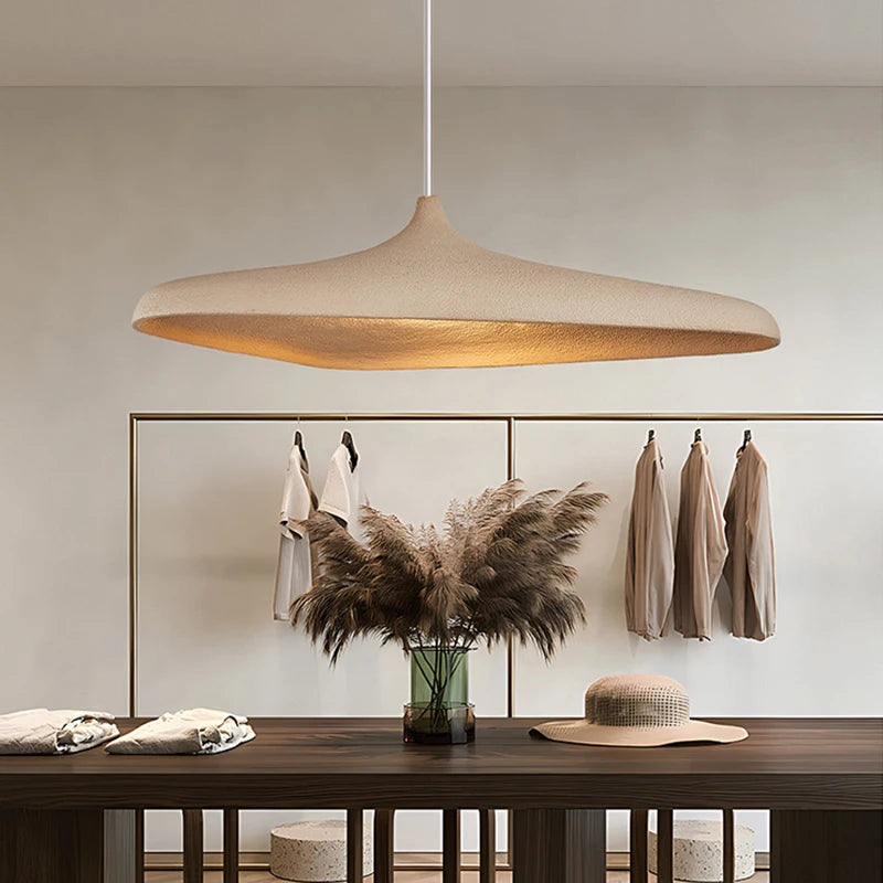 Japanese Wabi Sabi Style Led Pendant Lights Living Dining Room E27 Ceiling Chandelier Home Decor Bedroom Hanging Lamp Luminarias