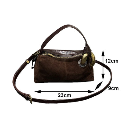 Fashion Shoulder Bag for Women Faux Suede Leather Female Handbags small ladies messenger Crossbody Bags Sac A Main bolsos