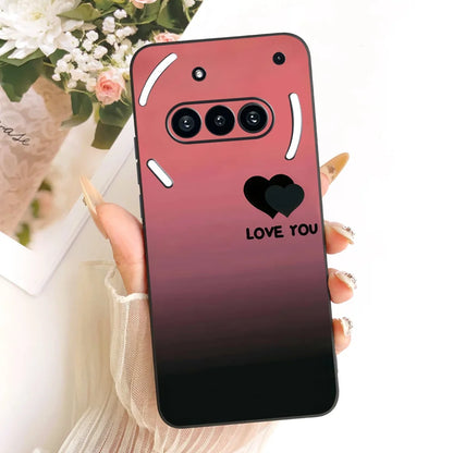 Casing For Nothing Phone (3a) A059 Cover For Nothing Phone 3a Case Silicone Cute Cat Fashion Butterfly Funny Painted