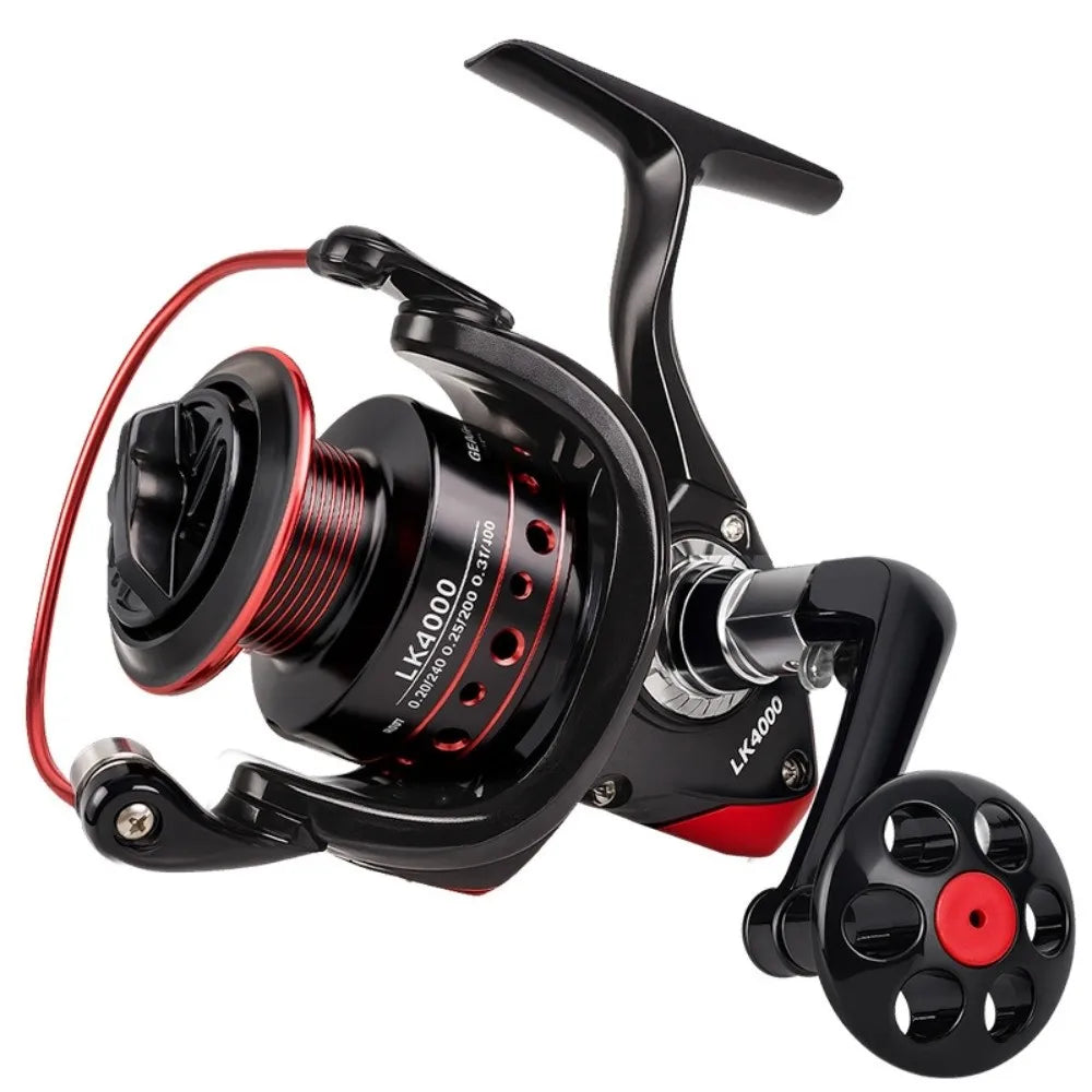 Durable Max Drag 12KG Fishing Reel 5.2:1 1000-7000 Spinning Reels Lightweight Low Noise Sea Fishing Tool Fishing Accessories