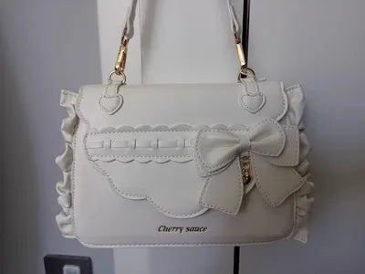Sweet Ita Bag 2026 Elegant Lolita Bag Ladies Cute Girls Bow Crossbody Bag Popular JK Uniform Shoulder Bag Autumn Bolso Сумка