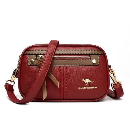 Genuine  3 Layers Luxury Designer Purses and Handbags Women Bag High Quality Leather Shoulder Sac  Bags for Women 2024Sac A Main