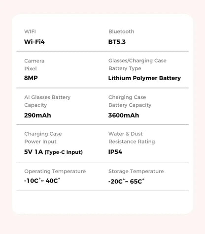Smart Glasses HD Photo Video Open AI Record Translation Touch Photochromic Lenses Bluetooth Call Music Multifunction Glasses