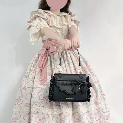 Sweet Ita Bag 2026 Elegant Lolita Bag Ladies Cute Girls Bow Crossbody Bag Popular JK Uniform Shoulder Bag Autumn Bolso Сумка