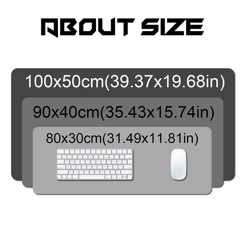 HYBXAXC gaming computer easy to operate rubber mousepad laptop radio controller workbench keyboard pad deskpad