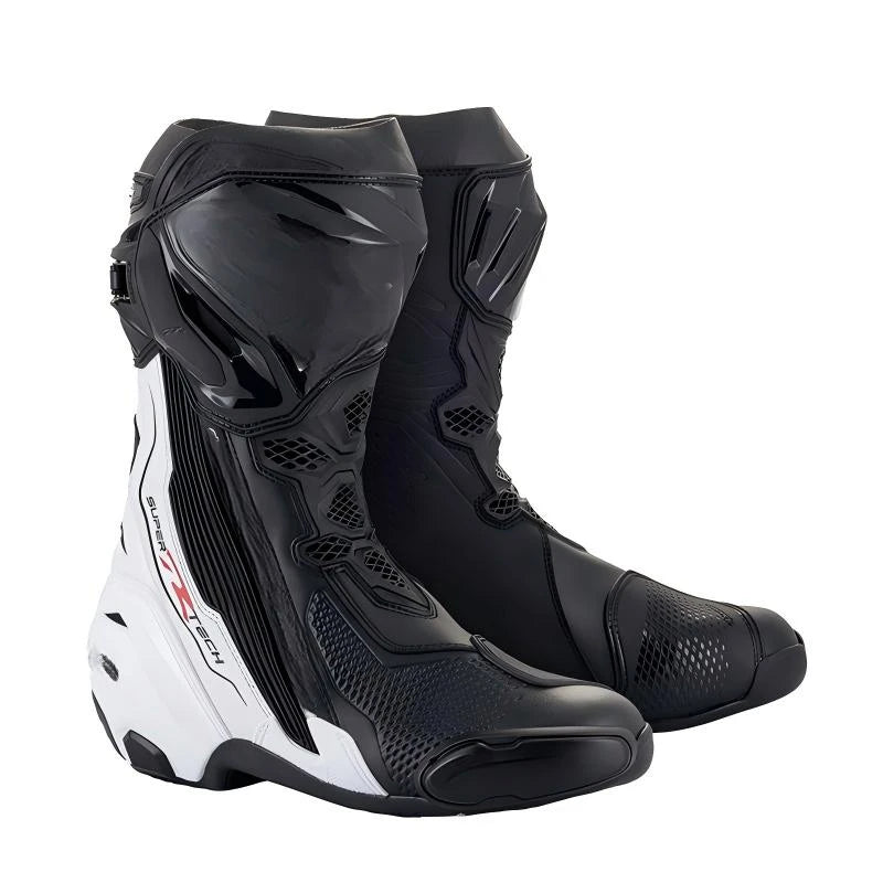 Professional Racing Boots Motorcycle Riding Boots Motorcycle Boots Anti Fall Motorcycle Boots Racing Boots Supertech R