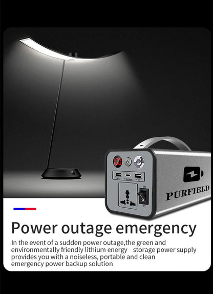 32000mAh Portable Power 180W 110V/220V Station Generator Battery AC DC output Outdoor Charger Emergency Power Supply Power Bank