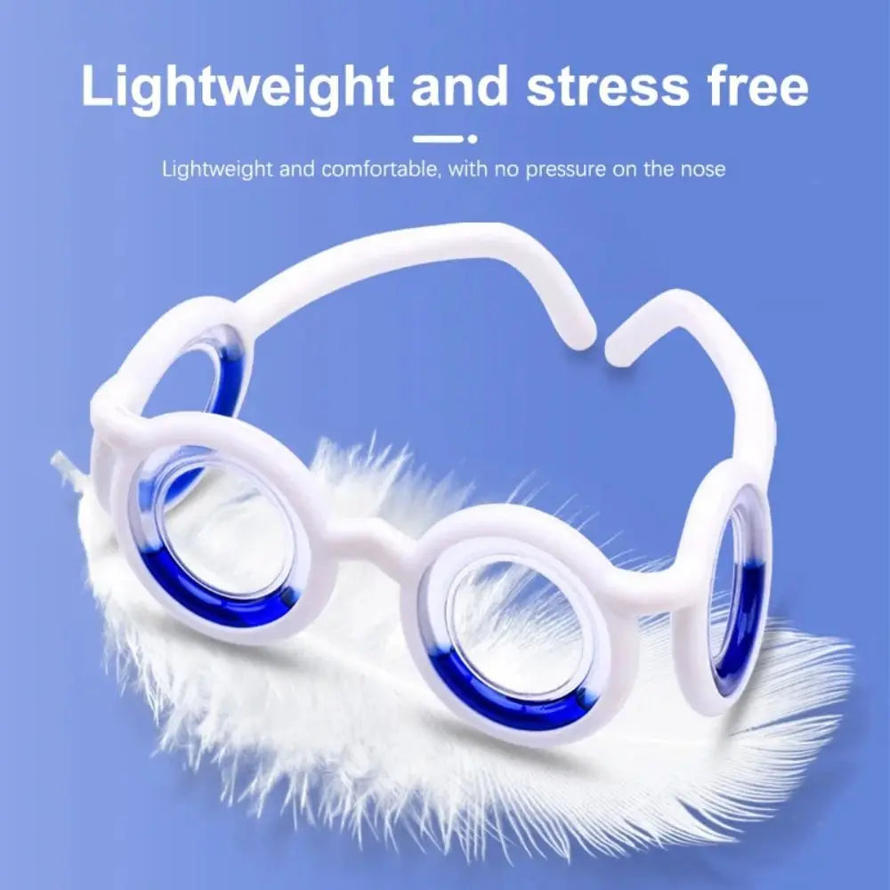 Anti Motion Sickness Anti-Nausea Smart Glasses Anti-Dizziness Eyewear Natural Nausea Relief Glasses for Kids Adults Carsickness