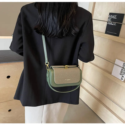 Simple Fashion Mini Square Women Crossbody Bags 2026 Luxury Designer Purses And Handbags Box Shape Pure Color Shoulder Satchels