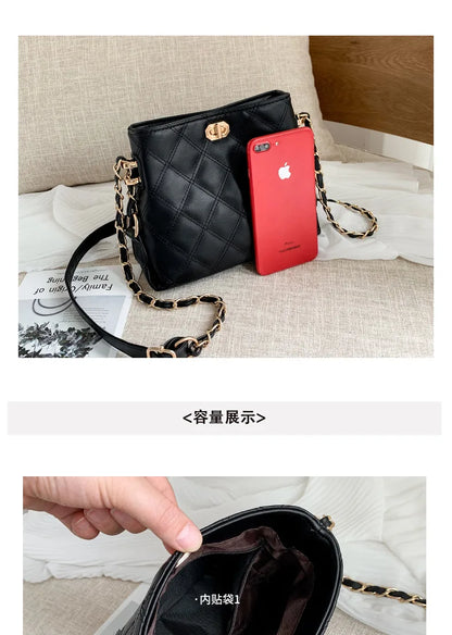 Design Handbag Shoulder Bags for Women Small Luxury Crossbody Bag High Quality Soft Leather Purse New Ladies Small Square Bag