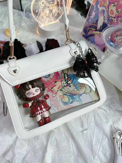 Sweet Ita Bag 2026 Elegant Lolita Bag Ladies Cute Girls Bow Crossbody Bag Popular JK Uniform Shoulder Bag Autumn Bolso Сумка