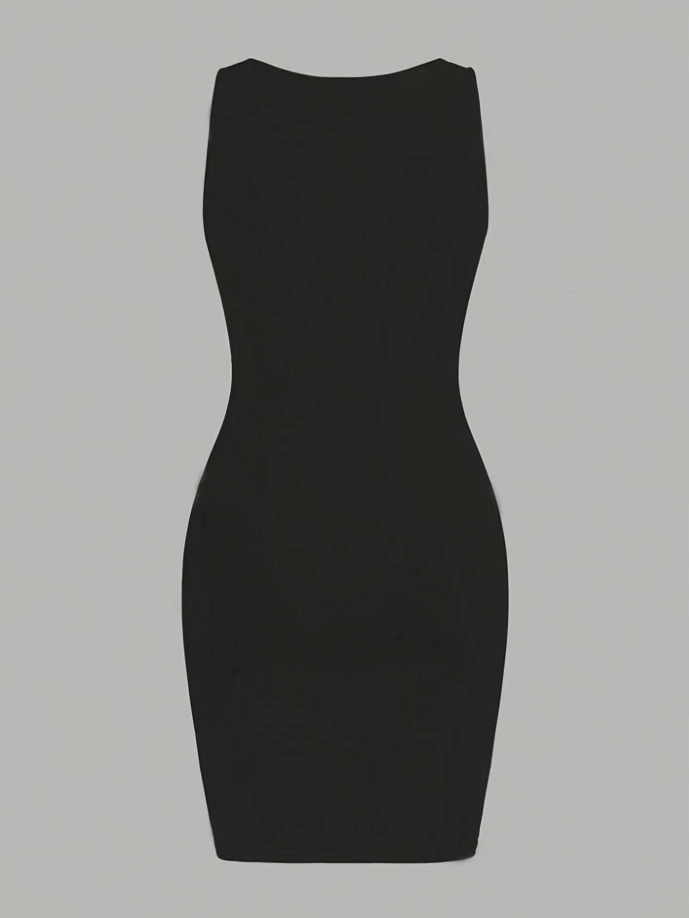 2026 Casual Sexy Cherry Print Round Neck Vest Dress, Spring and Summer Casual Sleeveless Tight Fitting Dress, Women's Dress