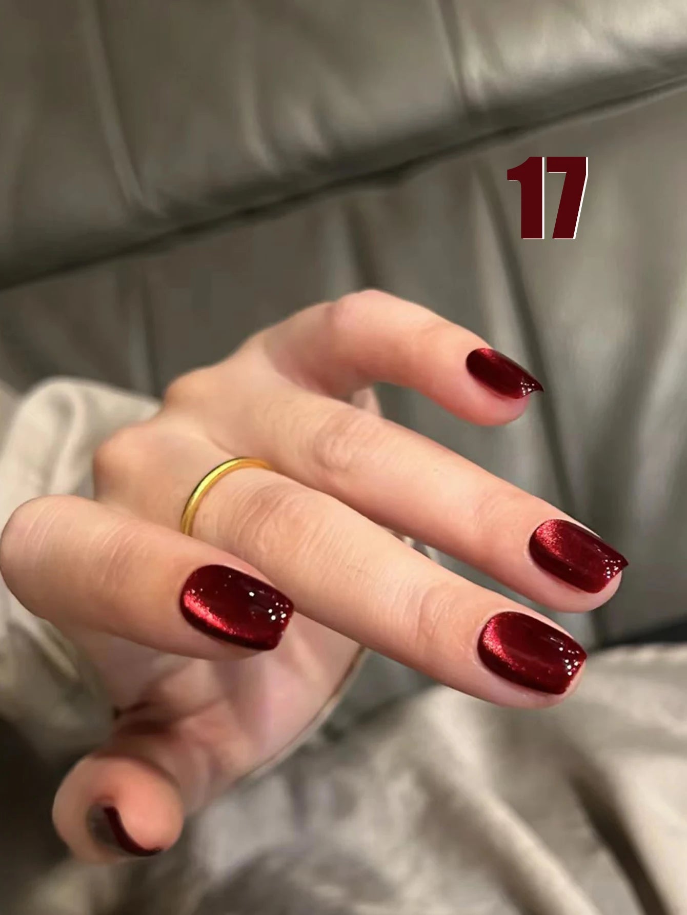 MIANEL 12ML Hit Product Gold Amber Cat Eye Gel Nail Polish 2026 New Blue Glass Beads Cat Eye Gel Nail Green Nails 1-21pcs