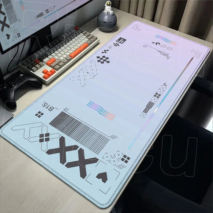 Cartoon Mouse Pad Pink CSGO Print Stream Gamer Mousepad 400x900mm Antislip Keyboard Mouse Mats Rubber Deskmat Gaming Accessories