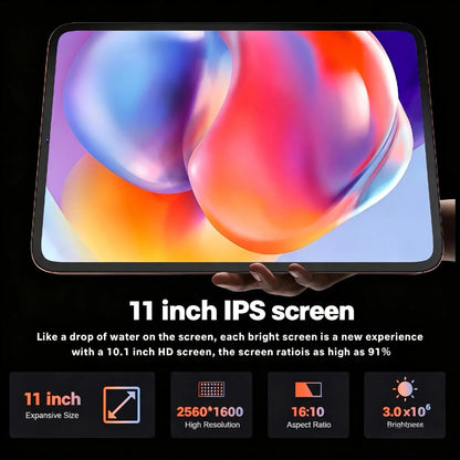 2026 5G Tablet Android 15 Brand New 11 inch 24GB RAM 2TB ROM Tablet Android 15 20000mAh 10Core WIFI Bluetooth Network Tablet