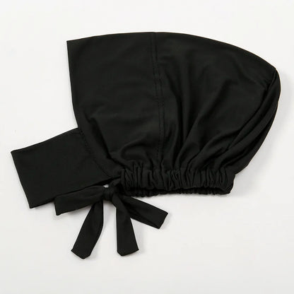 Muslim Inner Cap Hijab For Women Solid Underscarf Hijab Undercap Scarf Turban Hat Islamic Muslim Hijabs Ready To Wear Headcover
