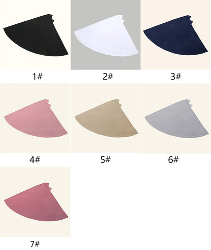 Muslim Abayas Full Cover Women Colthes Solid Color Inner Hijab Long Shawl Premium Cotton Hemp Hijab Ramadan Prayer Women Dress
