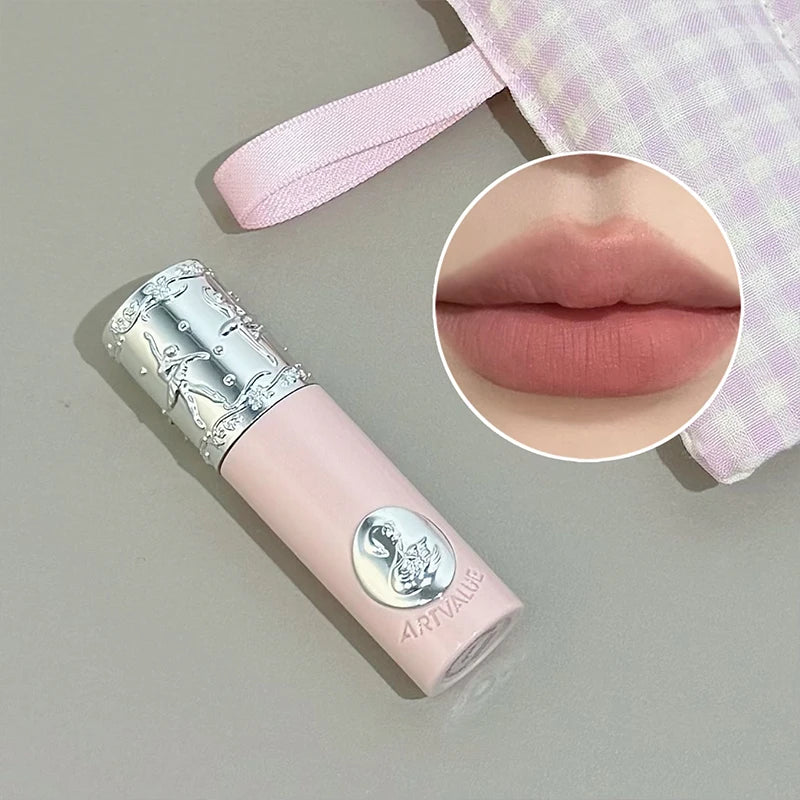 NICEKEY Face Makeup Sets Include 1*Lip mud,1*Pressed Powder,1*Highlight Powder,1*Eyeshadow Palette Powder With Necklace Gift