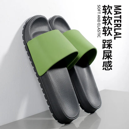 Summer Mens Breathable EVA Slides Men Beach Slippers Indoor House Home Slipper Soft Lightweight Slipers 46 47 48 New 2026