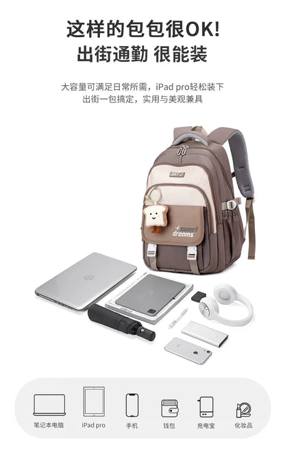 2025 Waterproof Girl Backpack Children School Bags for Kids Book Bag Children New School Backpack Girls mochila infantil escolar