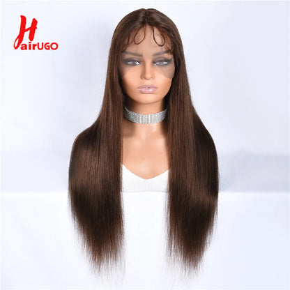 #27 Honey Blonde 13x4 Lace Front Wigs Human Hair Straight 4x4 Lace Closure Wigs Remy Straight Human Hair Wigs For Women HairUGo
