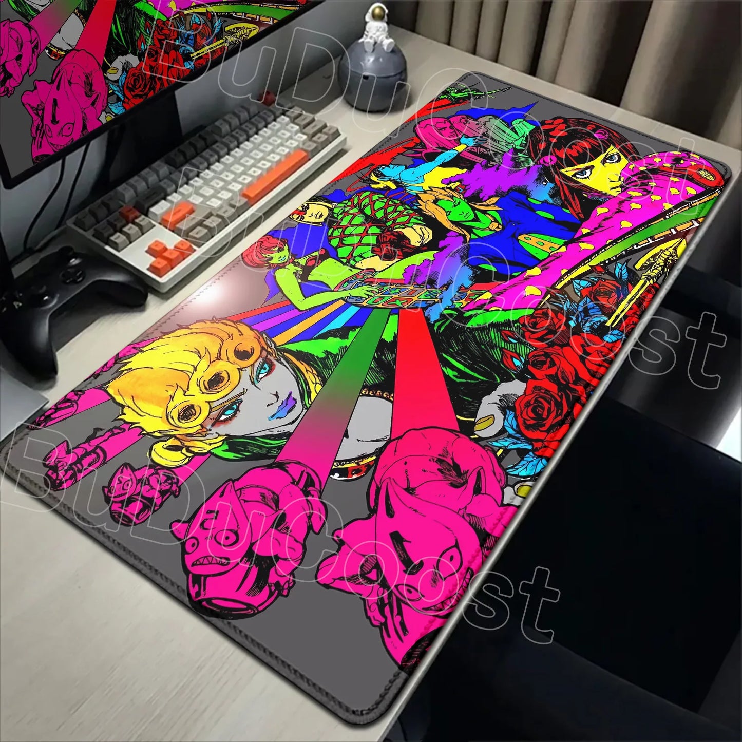 HD J-Jojo B-Bizarre A-Adventure Mouse Pad Gaming 900×400mm Mousepad Xxl Mouse Mat Offices Accessories Keyboard Pad Computer Desk