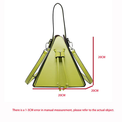 Fashion Ladies Shoulder Bags Handbag High Quality Leather Crossbody Bag Designer Female Triangle BagsSense of Luxury Women Bags
