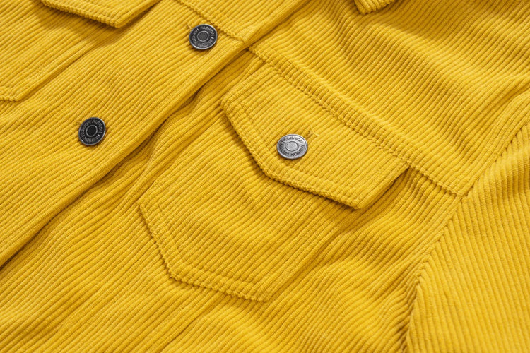 TACVASEN Fashion Corduroy Cargo Jackets Womens Button-Down Soft Warm Casual Outwear Lightweight 4 Pockets Outdoor Workwear Coats