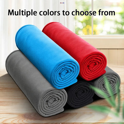 Portable Polar Fleece Sleeping Bag Liner Connectable Warm Sleep Sack Machine Washable Travel Camping Indoor Office Nap Blanket